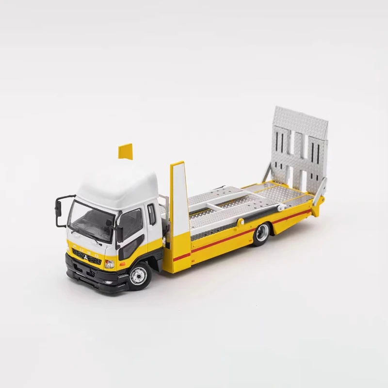 

GCD Diecast 1:64 Scale Fuso Double Deck Tow Trucks Alloy Simulation Car Model Adult Kids Colletcion Souvenir Static Display Gift