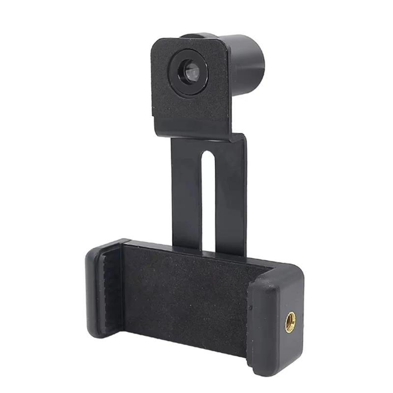 

ABKJ-Universal Microscope Phone Clip 12.5X Eyepiece Lens Cell Phone Mount Adapter Accessories Mounting 23.2Mm