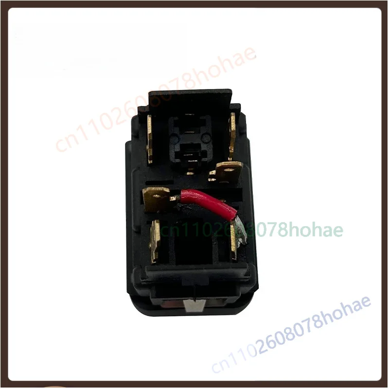 1488071 Power Window Lifter Switch For Scania Truck Large‑Cover Yellow LED Light With Door Lock Button