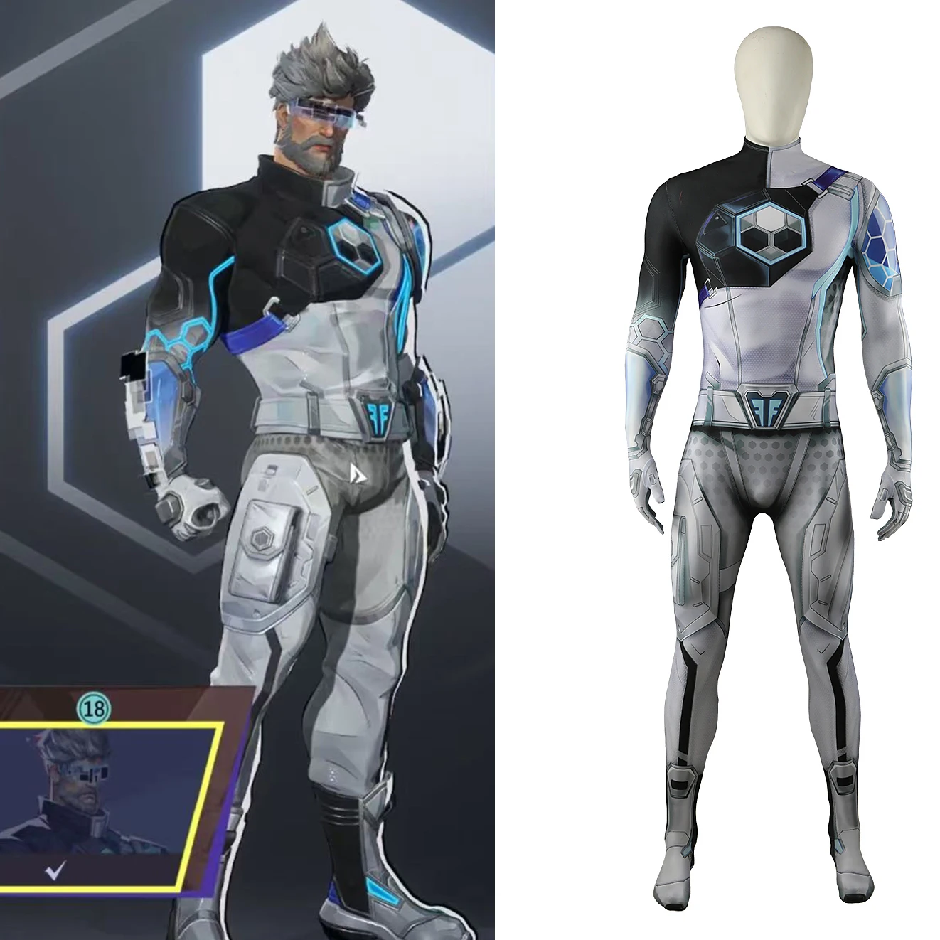 

Marvel Rivals Cosplay Mister Fantastic Future Foundation 3D Printed Spandex Outfit Halloween Costume Zenzai BodySuits Adult Kids