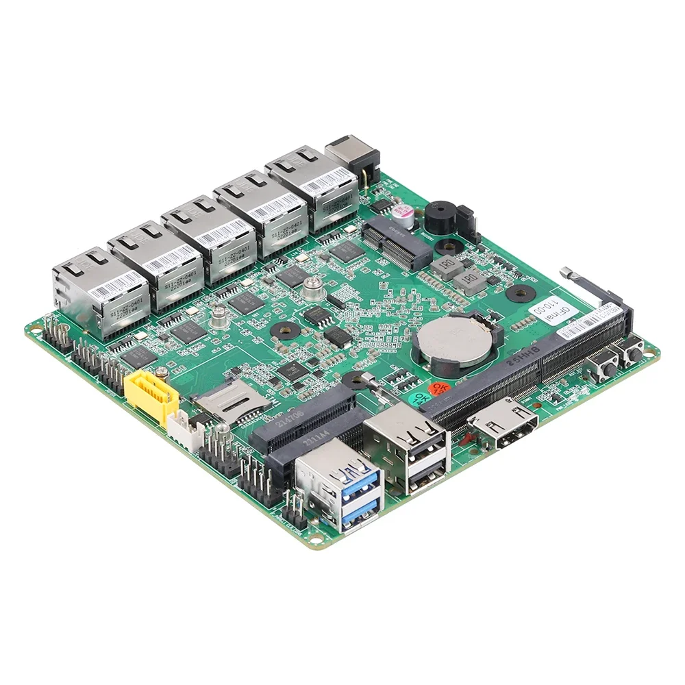 Qotom J4125 Low Power Embedded Motherboard Power-efficient X86 ITX Mini Industrial Motherboard for IoT Applications