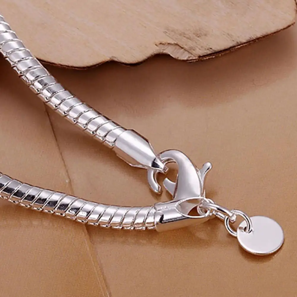 Bracelet Thin Stylish Silver Plated Bracelet For Women Shining Bangle for Party Jewelry Hand Chain