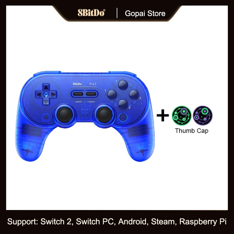 8Bitdo Pro 2 Special Edition Bluetooth-controller Draadloze joystick-gamepad voor schakelaar 2 pc macOS Android Steam Raspberry Pi