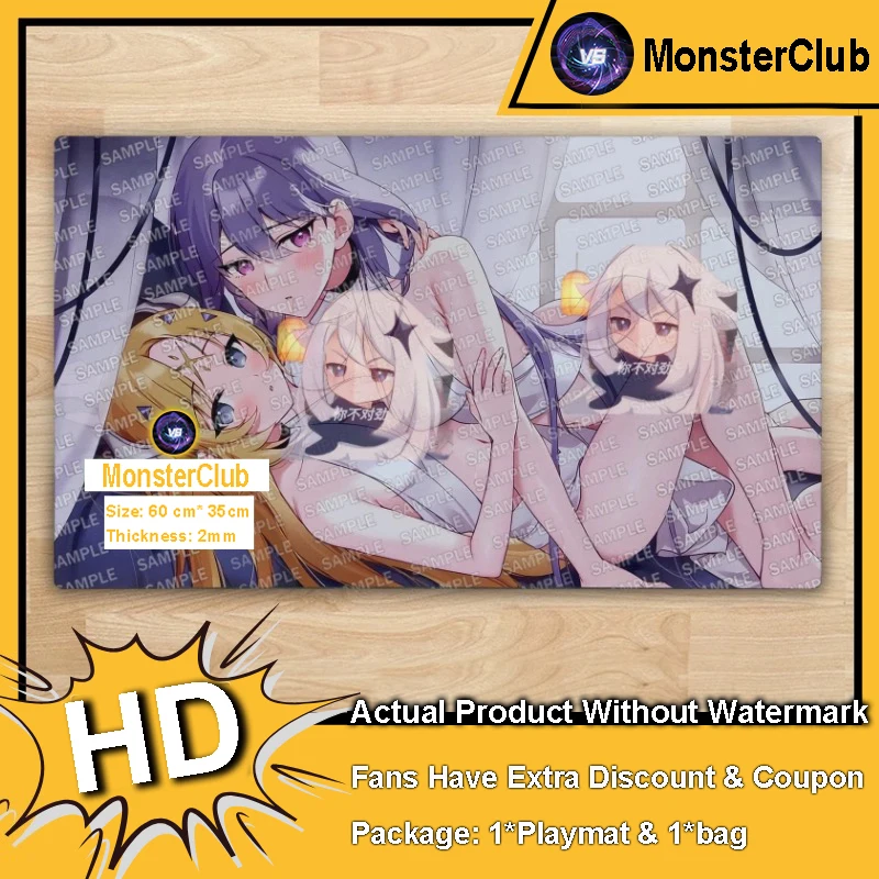 

YuGiOh Play Mat Dogmatika Ecclesia, The Virtuous TCG CCG Dogmatika Fleurdelis, The Thunderbolt Trading Card Game Mat Mouse Pad