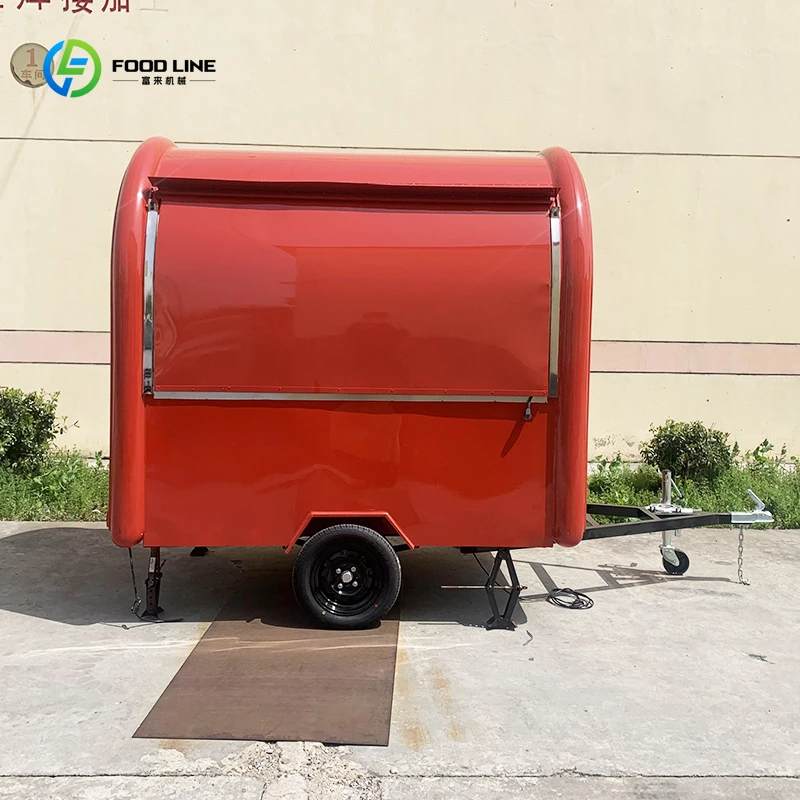 Burger Food Trailer 12ft Food Trailer Motorcycle Trailer Food Catering