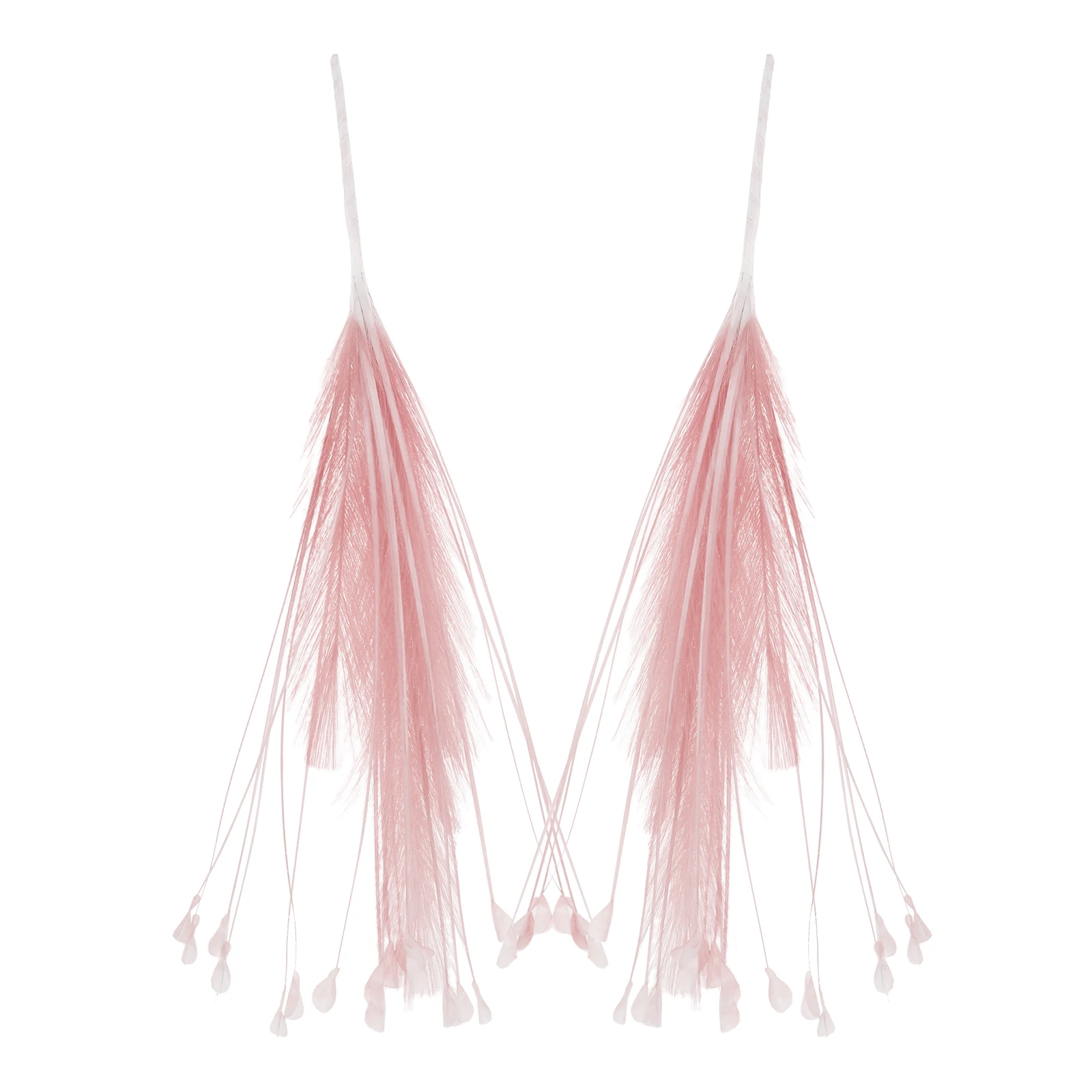 

2pcs Artificial Grass Decor High Realism Plants Indoor Outdoor Home Wedding Party Fake Greenery Flowers Arrangement Safe