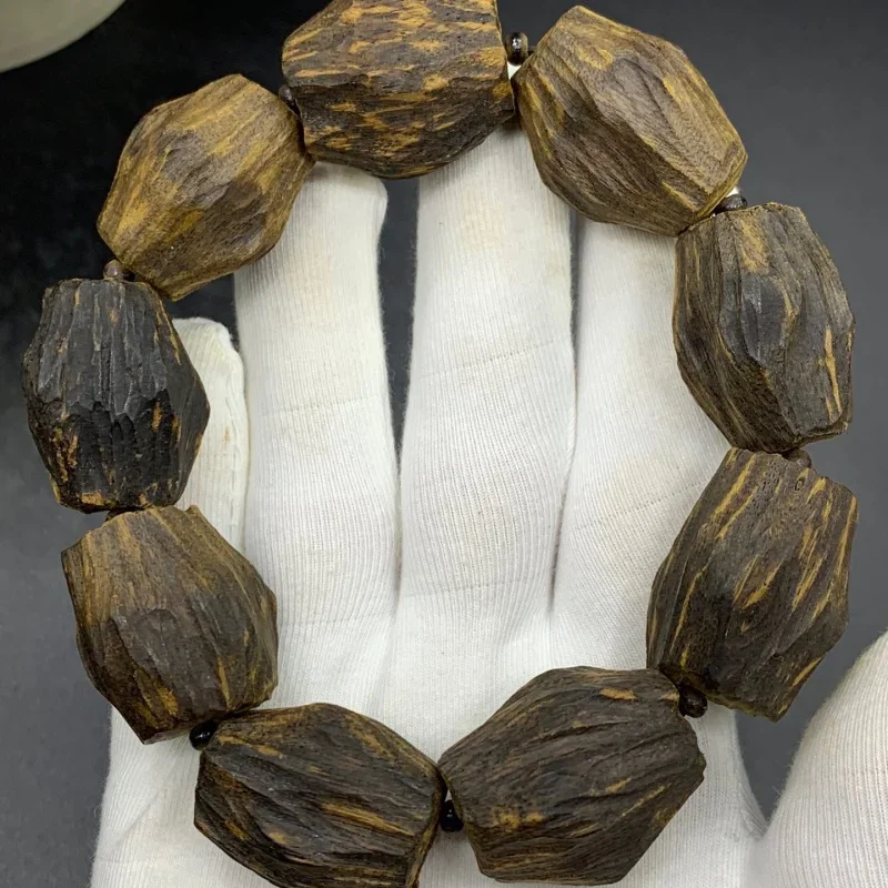 

Повседневные бусины для молитвы из агарного дерева tarдо, модные деревянные бусины для художественного творчества, браслет Xia