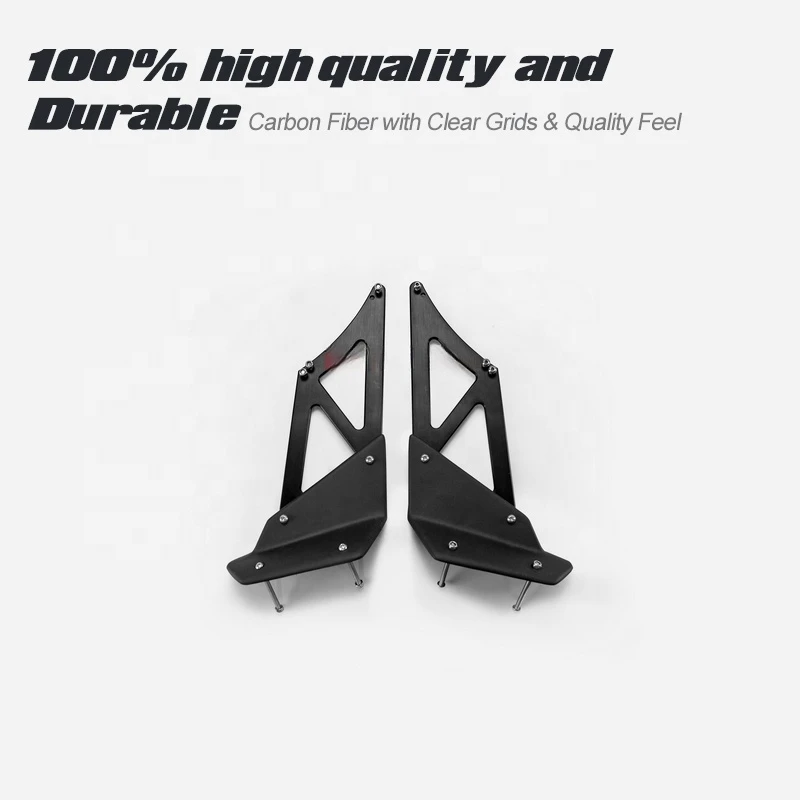 Hot Selling VTX5 Style Double Deck Forged Carbon Fiber GT Rear Spoiler Fit For Honda Civic FK7 FK8 Car Exterior Mod Accessories 6