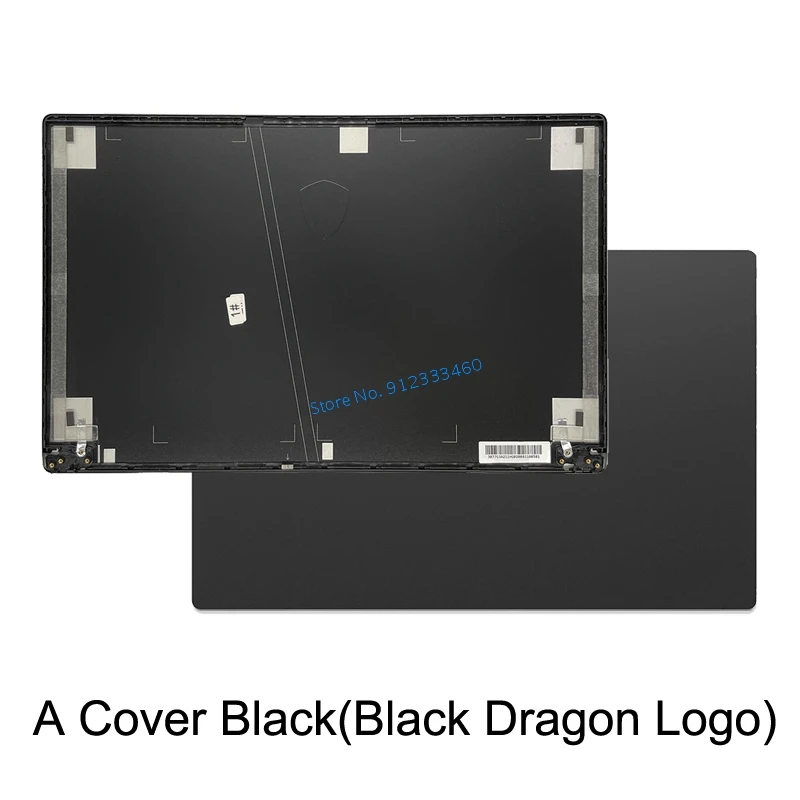 New Rear Lid For MSI Stealth GS76 MS-17M1 Series Laptop LCD Back Cover Front Bezel Palmrest Upper Hinges A B C Replacement Black