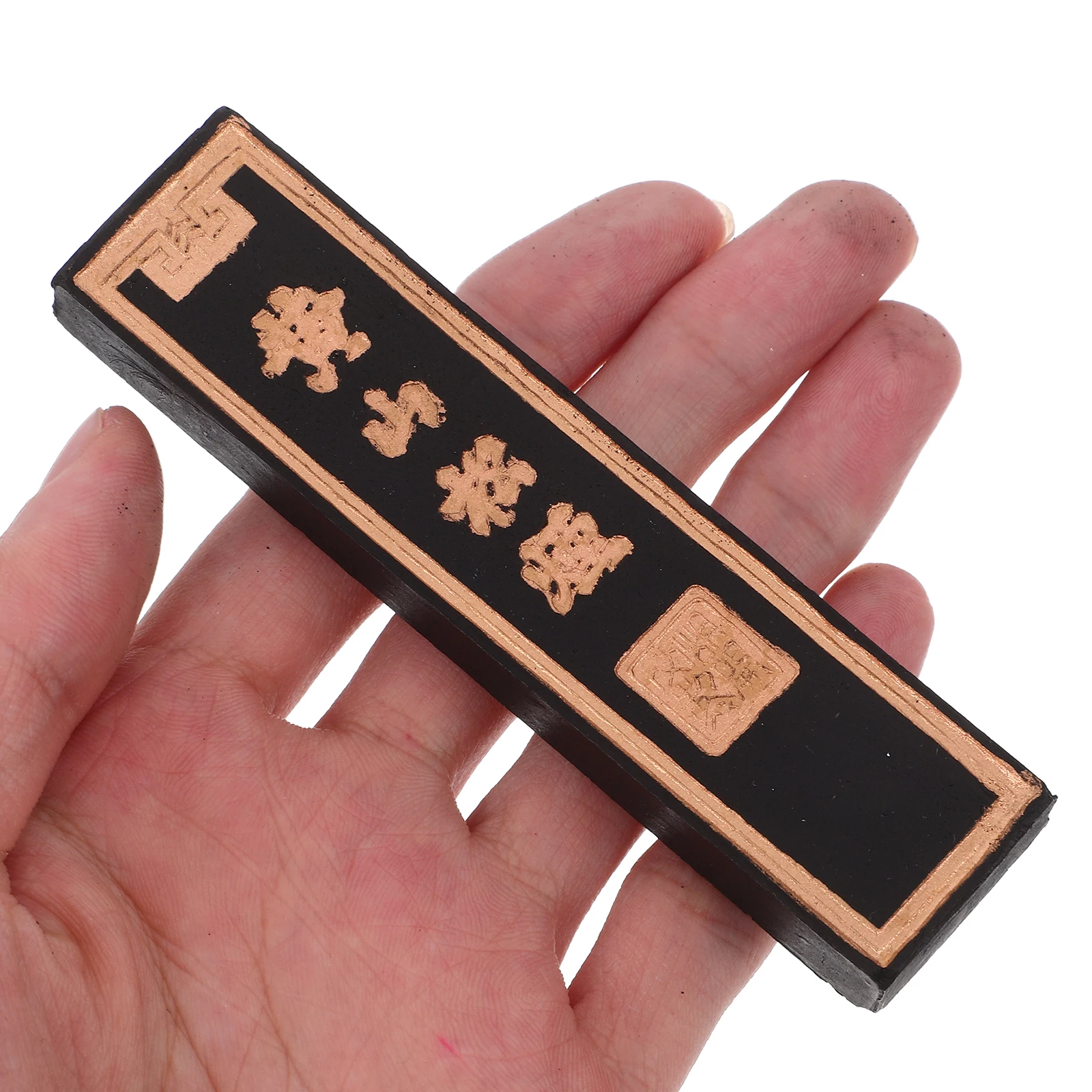 Ink Painting Pine Smoke Calligraphy Stick Chinese Black Handmade Block Stone Ancient Art