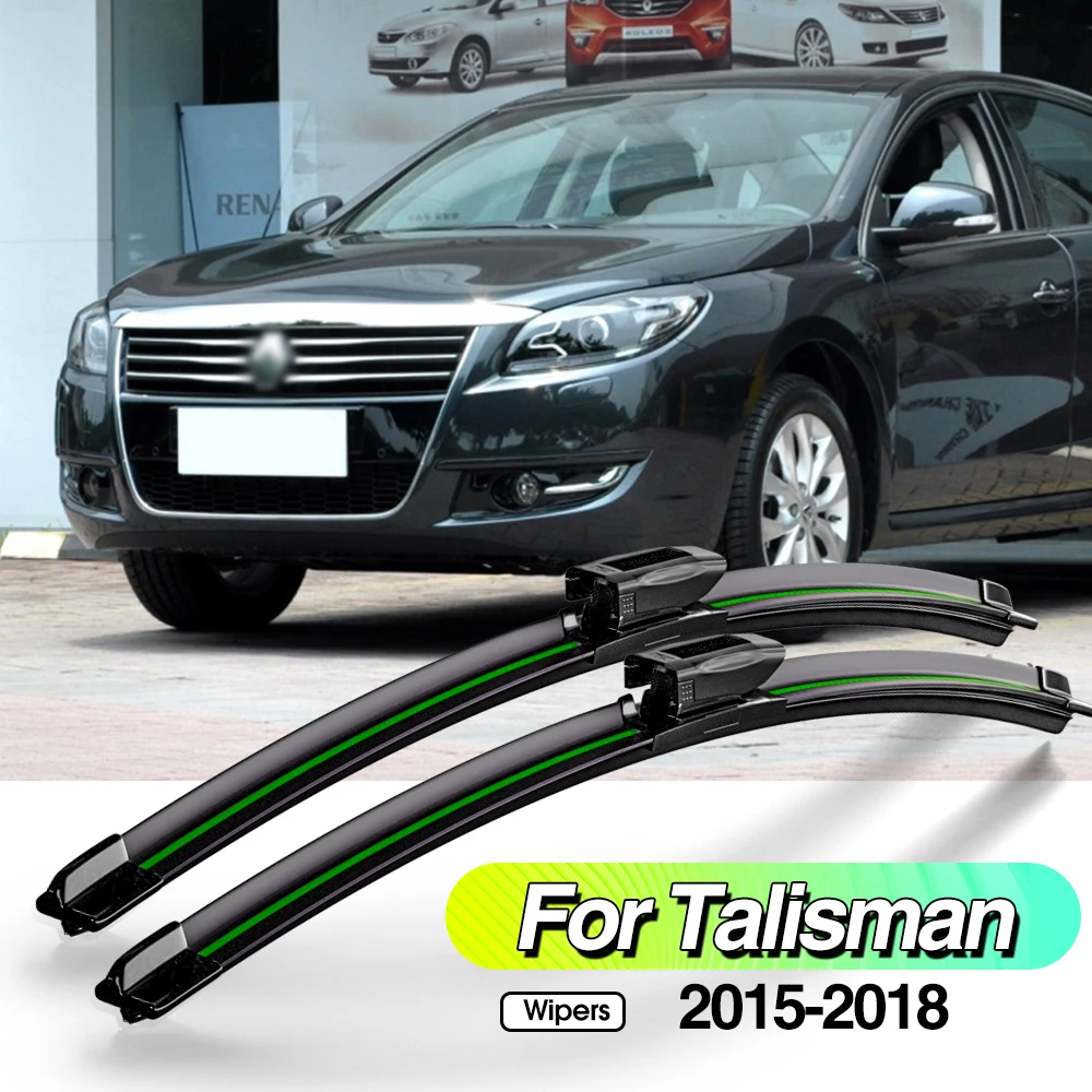 

For Renault Talisman 2015-2018 2pcs Front Windshield Wiper Blades Windscreen Window Accessories 2016 2017