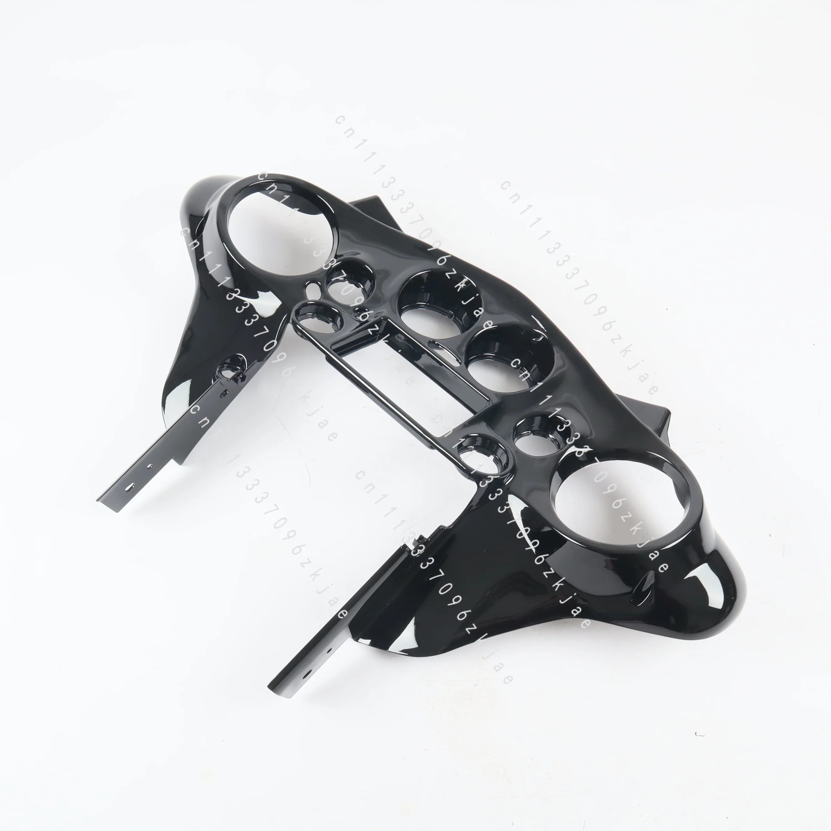 Vivid Black Double DIN for 1998-2013 Motorcycle Inner Fairing Kit