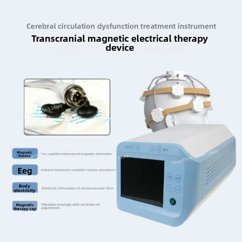 Transcranial Magnetic Stimulation Device Brain Circulation Sleep Depression Stroke Rehab