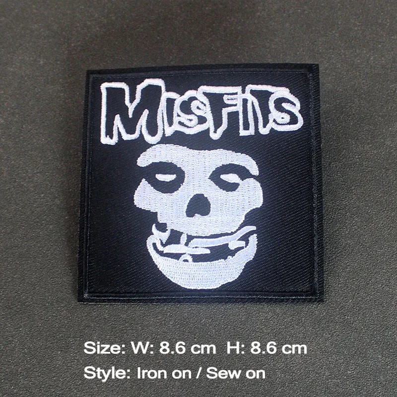 

Rock Band Thermocouple Patches for Fabric Jackets, Embroidered Punk Appliques, Classic Nostalgic Musical Badges, Handmade Sewing