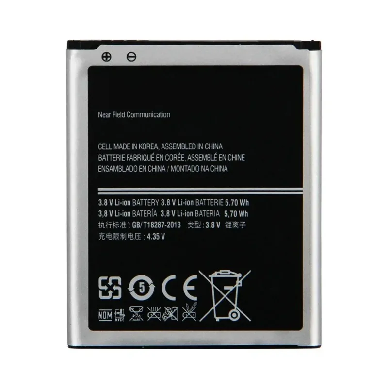 1500mAh Brand New Replacement Phone Lithium Battery For Samsung Galaxy S3Mini S3 Mini I8190 I8190N i8200 EB-L1M7FLU