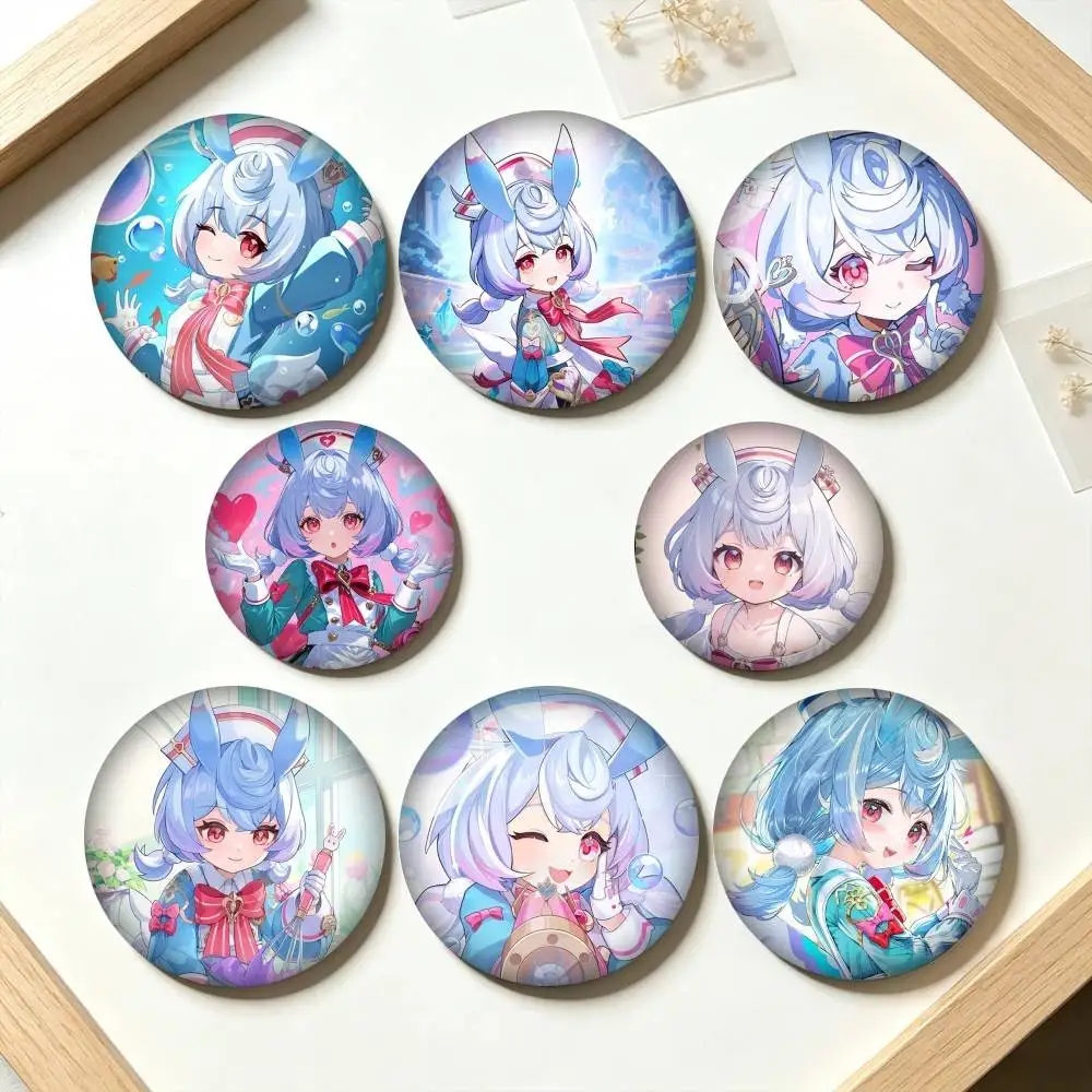 G-Genshin Impact Sigewinne Game 25mm 32mm 44mm 58mm 75mm Brooches Badges Pins for Accessories Gift