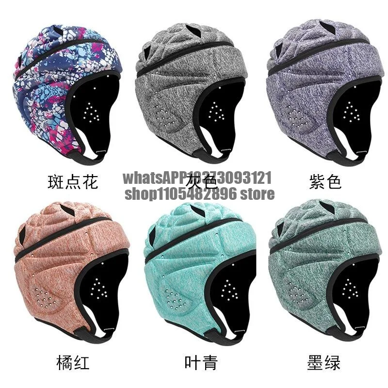 English flag football soft helmet adult goalkeeper head guard crash cap training baseball football protective gear