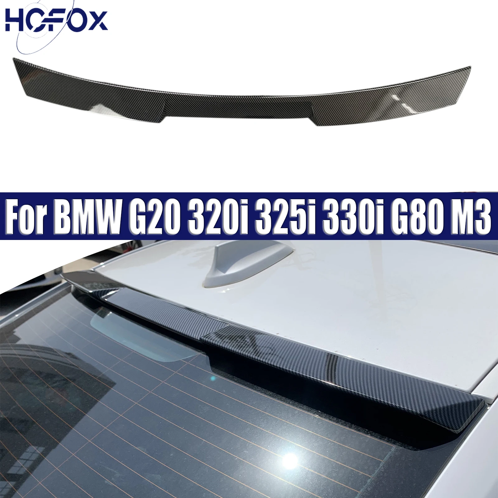 

ABS Rear Trunk Spoilers Tail Wing Spoiler Tuning Accessories Decoration For BMW G20 320i 325i 330i G80 M3 2019-2024