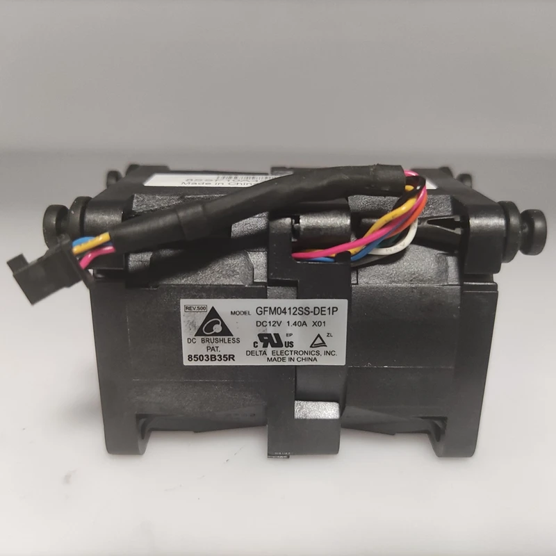 Original Delta GFM0412S-DE1P 4056 12V 1.4A Super Violent Dual Motor Server Fan