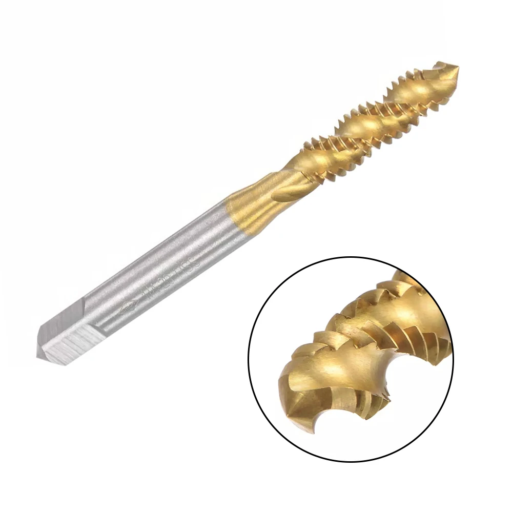 For Tapping Machines Plated Thread Tap High Speed Steel Tap For Drilling And Tapping Wear-resistant Heat Resistance