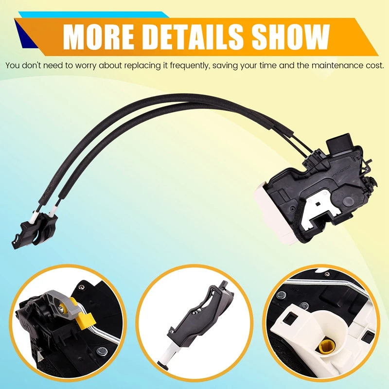 Left Front Door Lock Actuator 81310-4M700 For Kia K5 2014-2015 LHD Catch Door Manual Catch Motor Assembly 813104M700