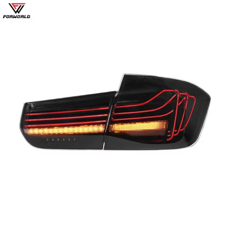 Manufacturing for BMW 3 Series F30/F35 to M4 CSL RGB Type Taillight Smoked Car Accessories Rear Lamp Light New Condition Items！！