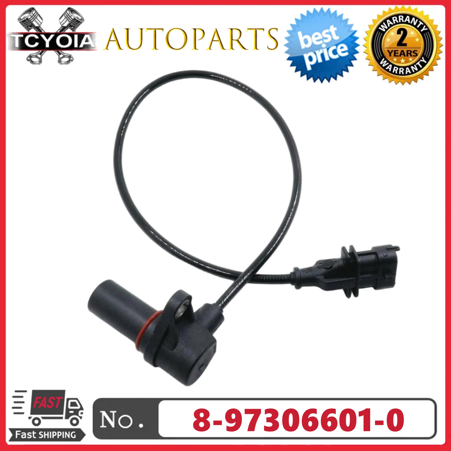 

Crankshaft Position Sensor 0281002214 8973066010 8-97306601-0 8-97306601-2 For Isuzu For Lancia For Fiat Bravo Marea