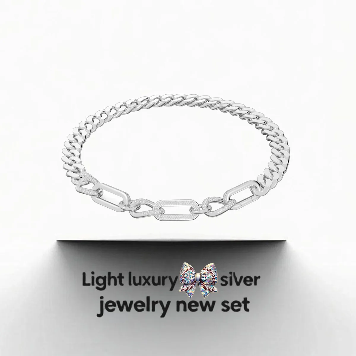 

2025 New Top Luxury Silver Jewelry Necklace Pendant, Retro and Gentle Double Strike, Tough Character Fashion Expression