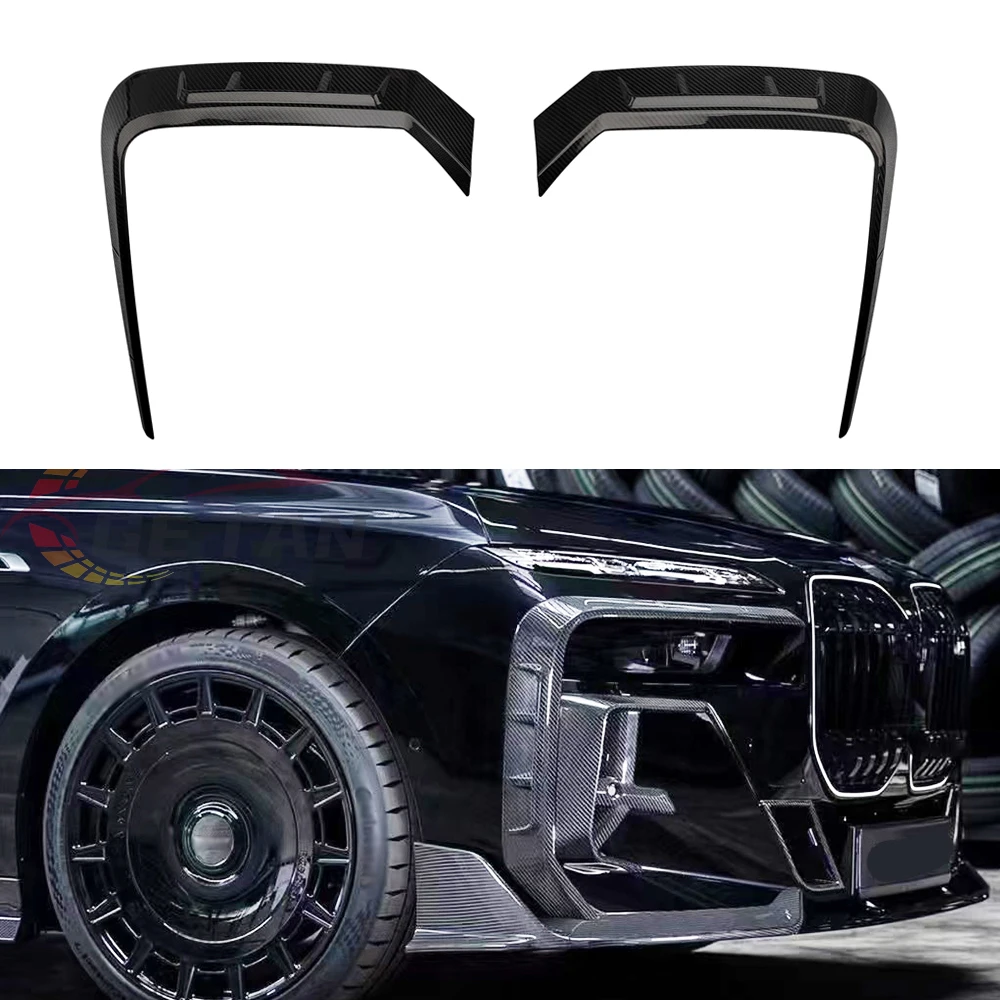 

Getan High Polished Dry Carbon Fiber Front Canards for BMW 7 Series I7 G70 2023-2024 MSY Style with Easy Installation