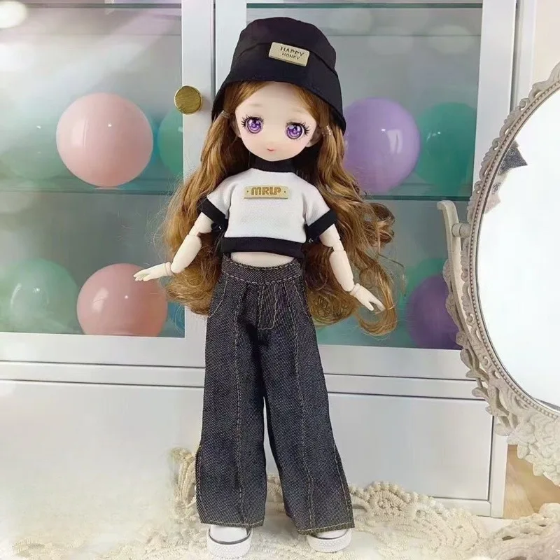 1/6 BJD ملابس دمى العصرية 30 سنتيمتر دمية تغيير الملابس الزي استبدال موضة فستان الأميرة فتاة لعبة هدية إكسسوارات دمي