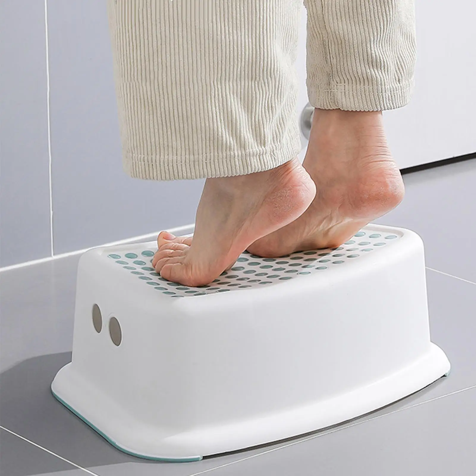 Squatting Toilet Stools Non-slip Bathroom Potty Step Stool Ergonomic and Stable Squatting Stools Potty Stool for Adults Kids image 3