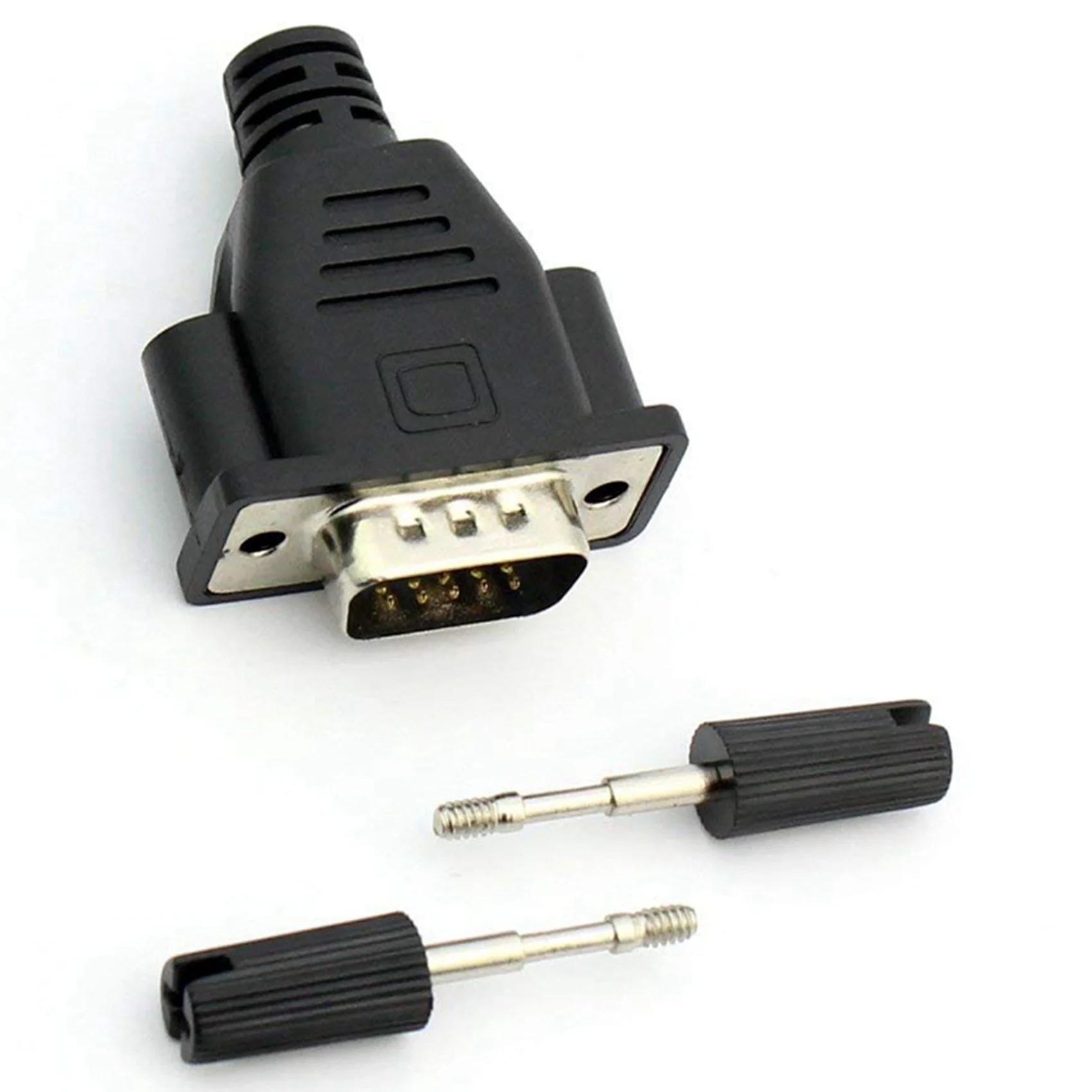 

2X VGA Virtual Display Adapter Male Dummy Plug EDID Headless Ghost Emulator Lock Plate