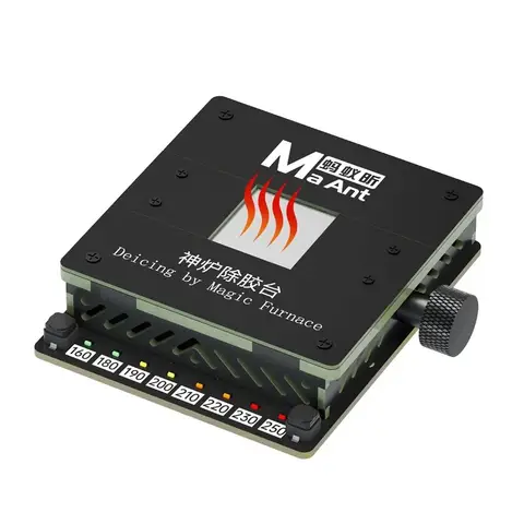 MaAnt SL-2 휴대 전화 마더 보드 NAND CPU 가열 재 작업 플랫폼 IC 칩 디 솔더링 스테이션 예열기 접착제 제거 도구