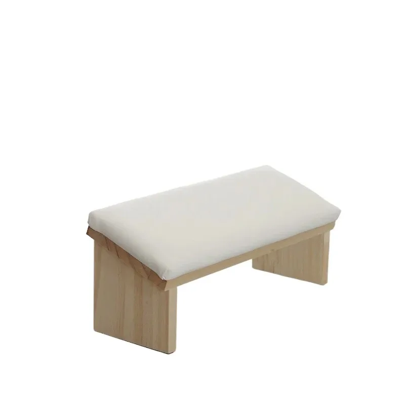 5 ألوان إمالة الخشب مسمار وسادة اليد وسادة اثنين الأيدي مسمار الفن وسادة اليد المحمولة اليد الراحة ل صالونات مانيكير أدوات جديد #6