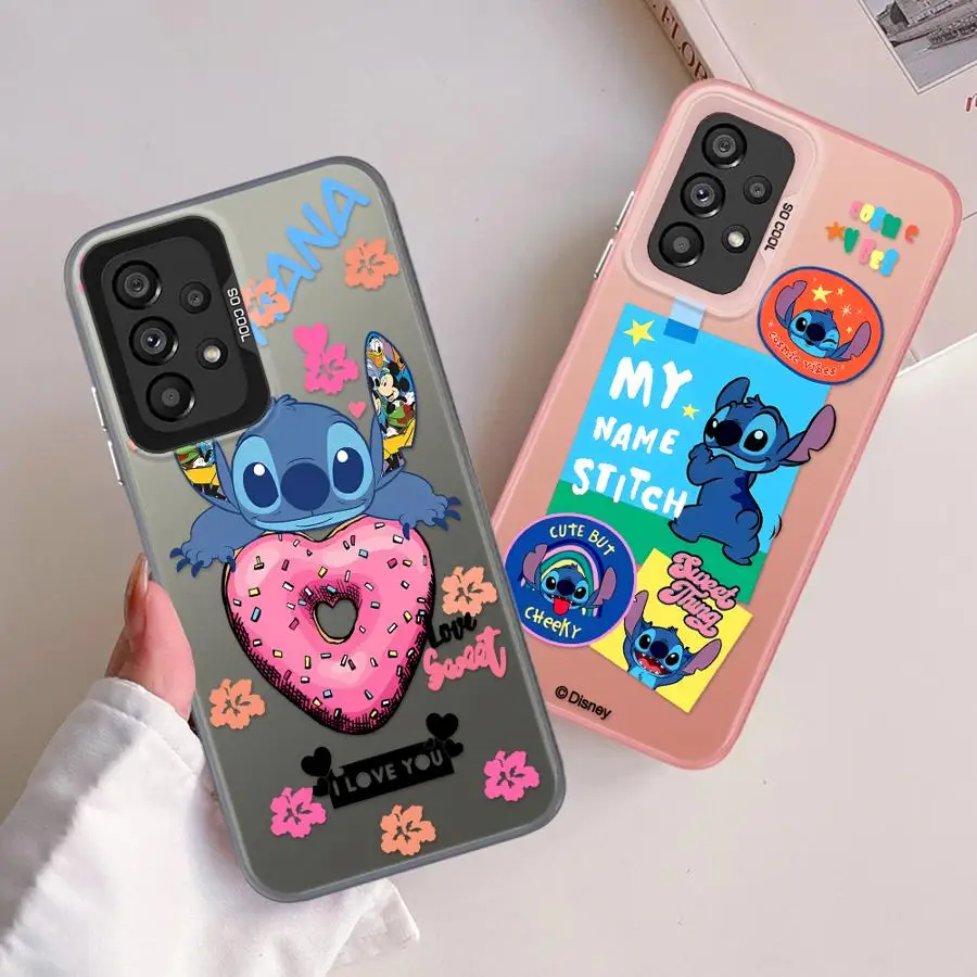 

Disney Stitch Cute Soft Cover Case For Samsung For Galaxy A13 A12 A23 A24 A25 A22 A16 A34 A32 A15 A14