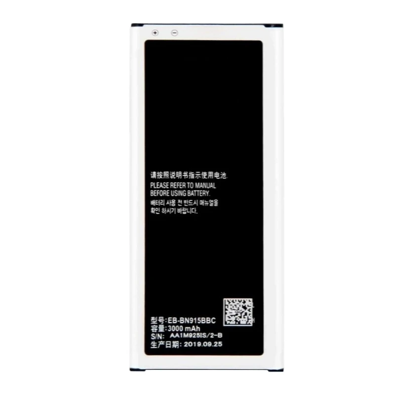3.85V 3000mAh Mobile Phone Battery EB-BN915BBC For Samsung Galaxy Note Edge N915 N915F N915A N915T N915K/L/S N915V N915G N9150