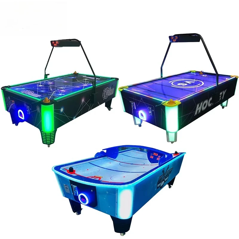 

Game City Indoor Arcade Coin Operation Sports air Hockey Table Winning Lottery Push Ball Game Machine