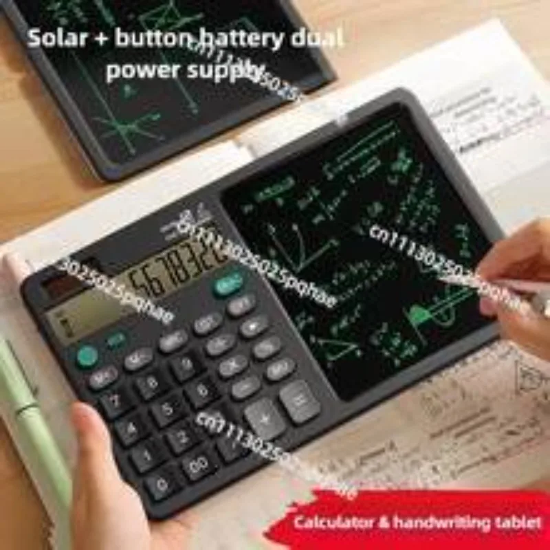Multifunction Financial Counting Calculator With LCD Writing Tablet Office Accounting Tool