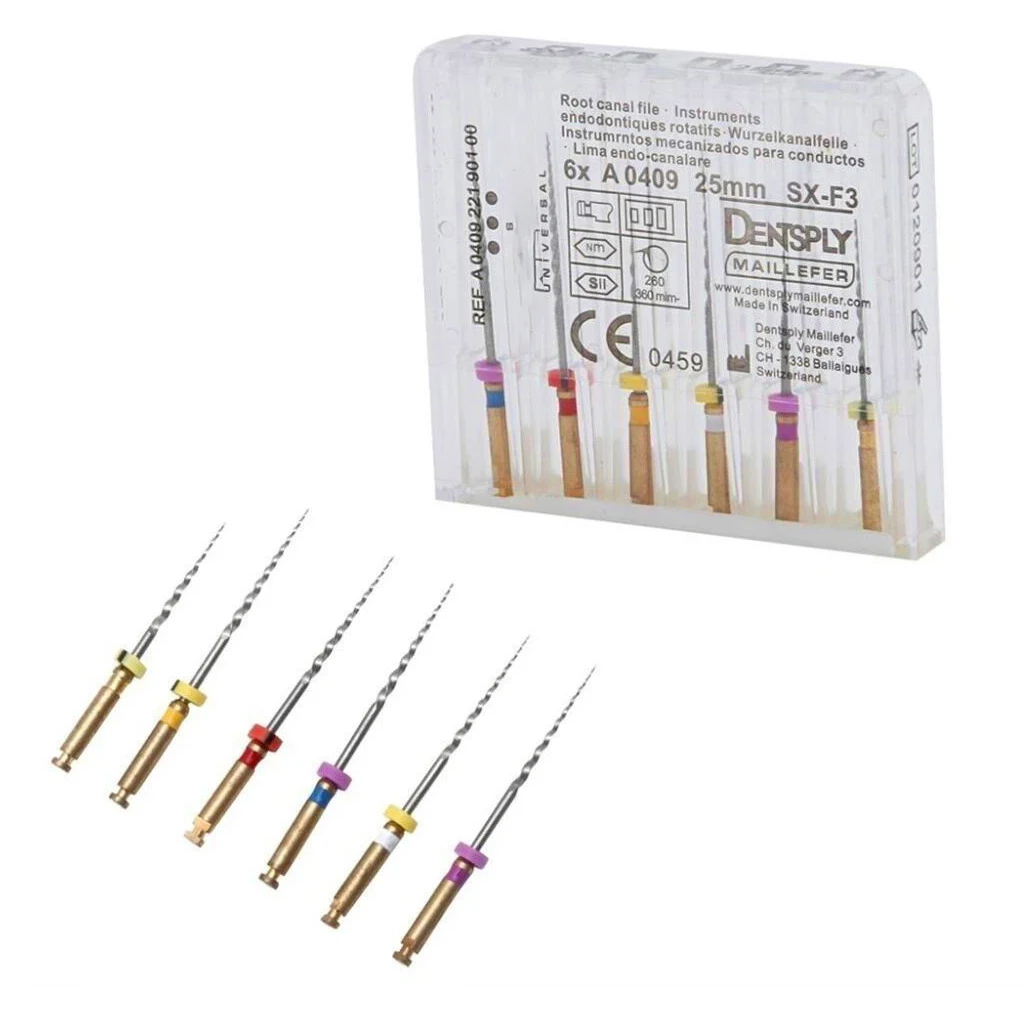 

Dental Heat Activated Canal Root Files 21mm 25mm 31mm Dentist Tools Can Bend for Pro Silver taper Root Canal Treatment