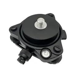 BLACK TRIBRACH WITH OPTICAL PLUMMET FIXED ADAPTER WITH 5/8X11 THREAD FOR TOTAL STATION GNSS TRIMBLE WHOLE SET
