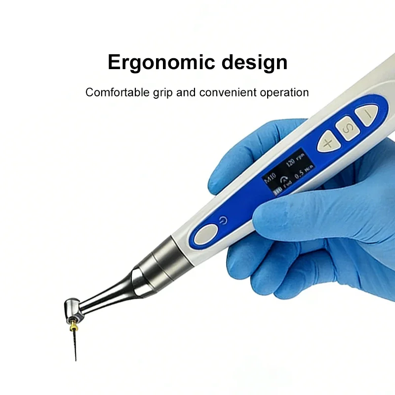 VV Dental 2 in 1 Wireless Endo Motor Built in Apex Locator with 1:1 Handpiece and Apex Locator Oral Treatment Equipment
