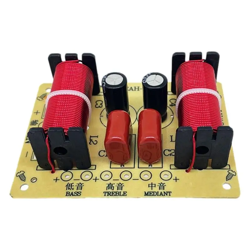 3 Way Speaker Frequency Divider 150W Hi-Fi Crossover Filter Module Board For DIY Speaker Modification For Cross Filter Treble