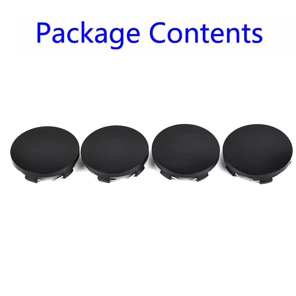 Wheel Hub Center Cap Cover High Quality Parts Replacement Set 14.5mm Height Truck Parts Easy Installation Universal14.5mm Height