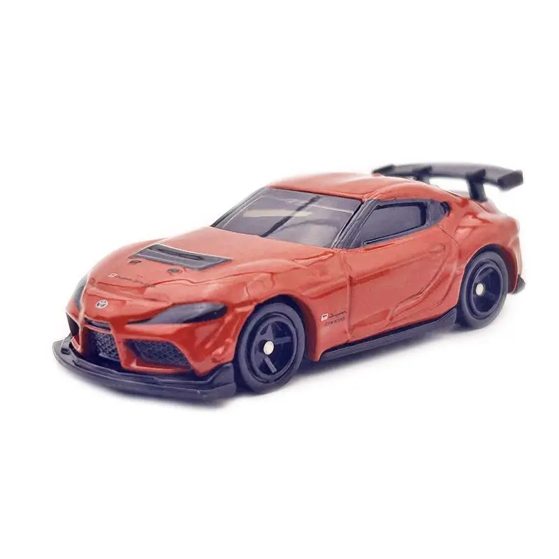 

TAKARA TOMY 1/60 Scale Alloy Toy Car Red White Box No 22 Toyota Supra Static Model Decoration for Boys