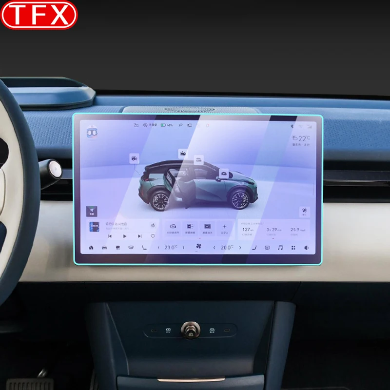 

For Zeekr X 2024 2023 Car Styling Center Control Screen Tempered Film Interior Navigation Film Auto Accessories