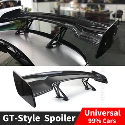 Universal GT Style Rear Spoiler Wing Tail Air Dam For 99% Sedan Body Kit Decoration Carbon Fiber Racing Car Tuning Accessories