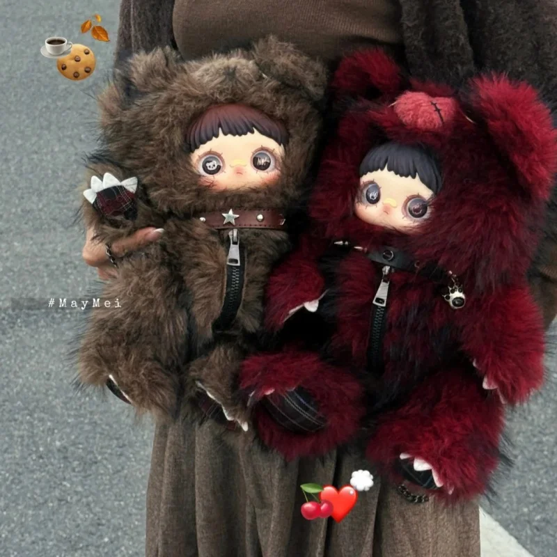 

Оригинальная серия плюшевых кукол Maymei Blind Box Rebel Doll: милая большая плюшевая кукла, сумка через плечо, украшение для рюкзака, модная игрушка, подарок-сюрприз