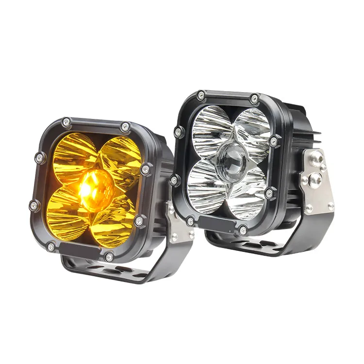 2024 newest design high lumen automotive SUV UTV off-road universal front car spot light led fog driving lights