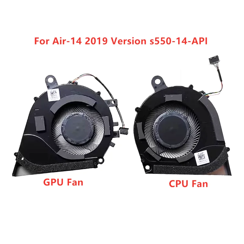 

Brand New Original Laptop CPU GPU Cooling Fan For Lenovo Air-14 2019 Version s550 IdeaPad FLEX14 API