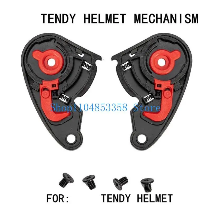 

652F Helmets Lens Visors Clip Visors Fixing Base for NZI TENDY Helmets